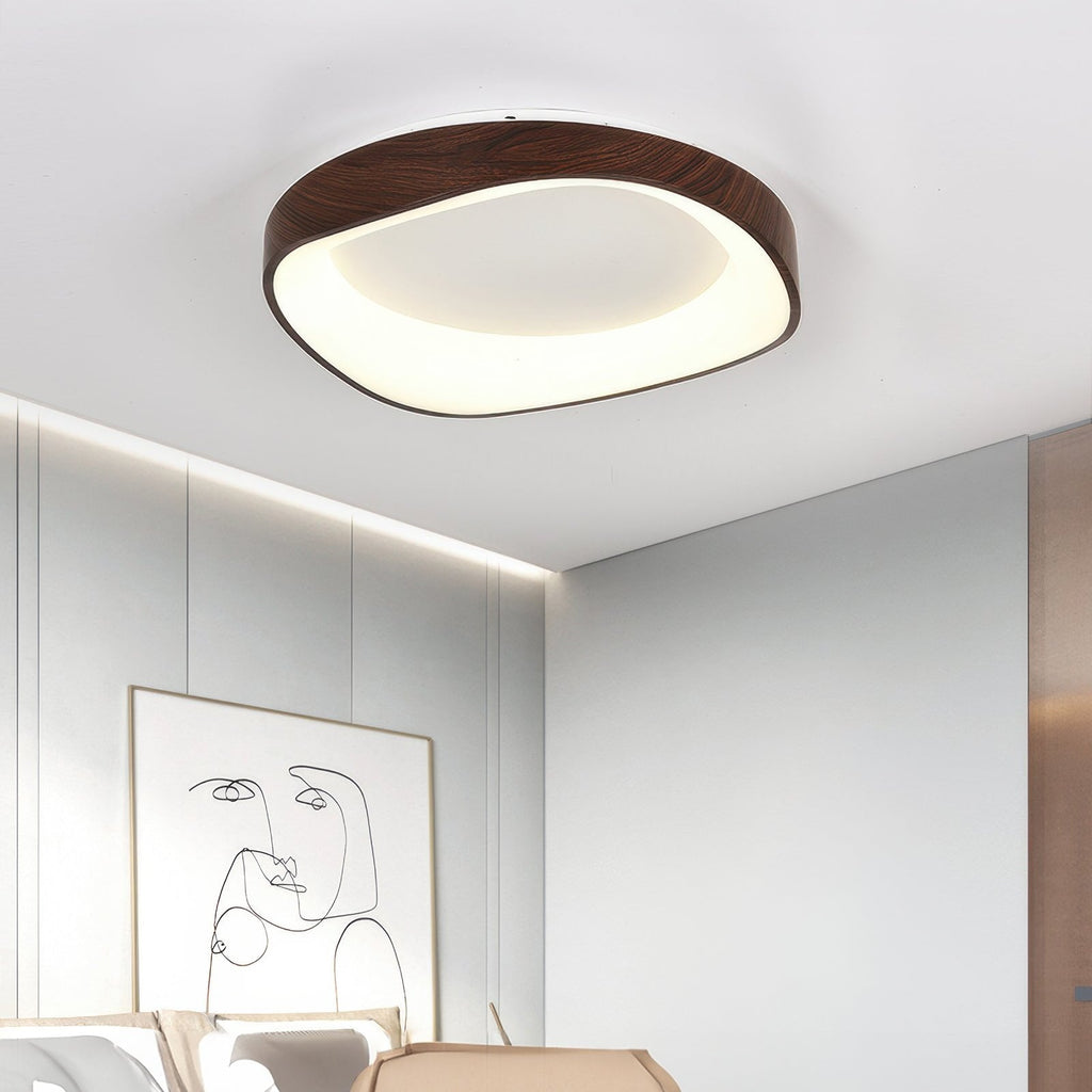 Lumera Artistic Ceiling Light With Gentle Glow, Minimalist Elegance For Modern Homes