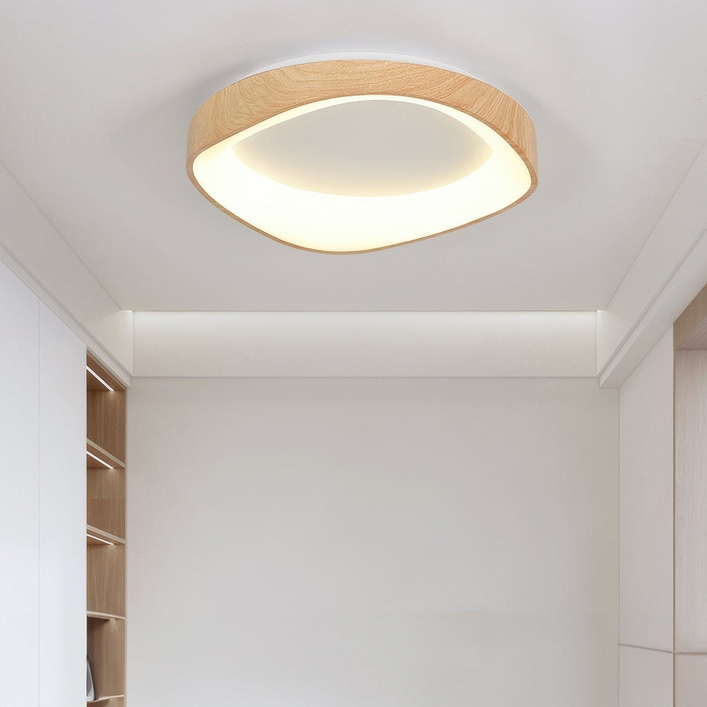 Lumera Artistic Ceiling Light With Gentle Glow, Minimalist Elegance For Modern Homes