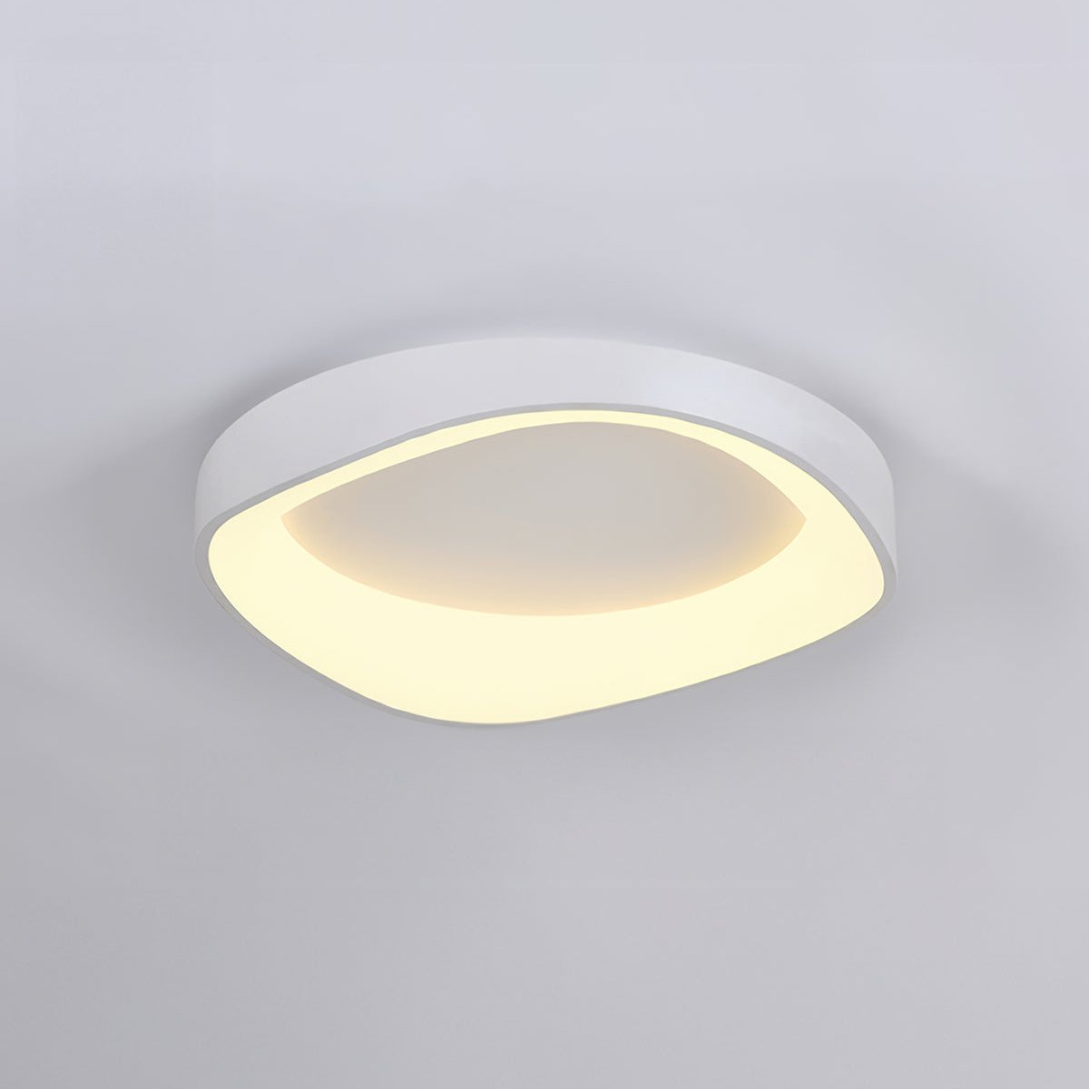 Lumera Artistic Ceiling Light With Gentle Glow, Minimalist Elegance For Modern Homes