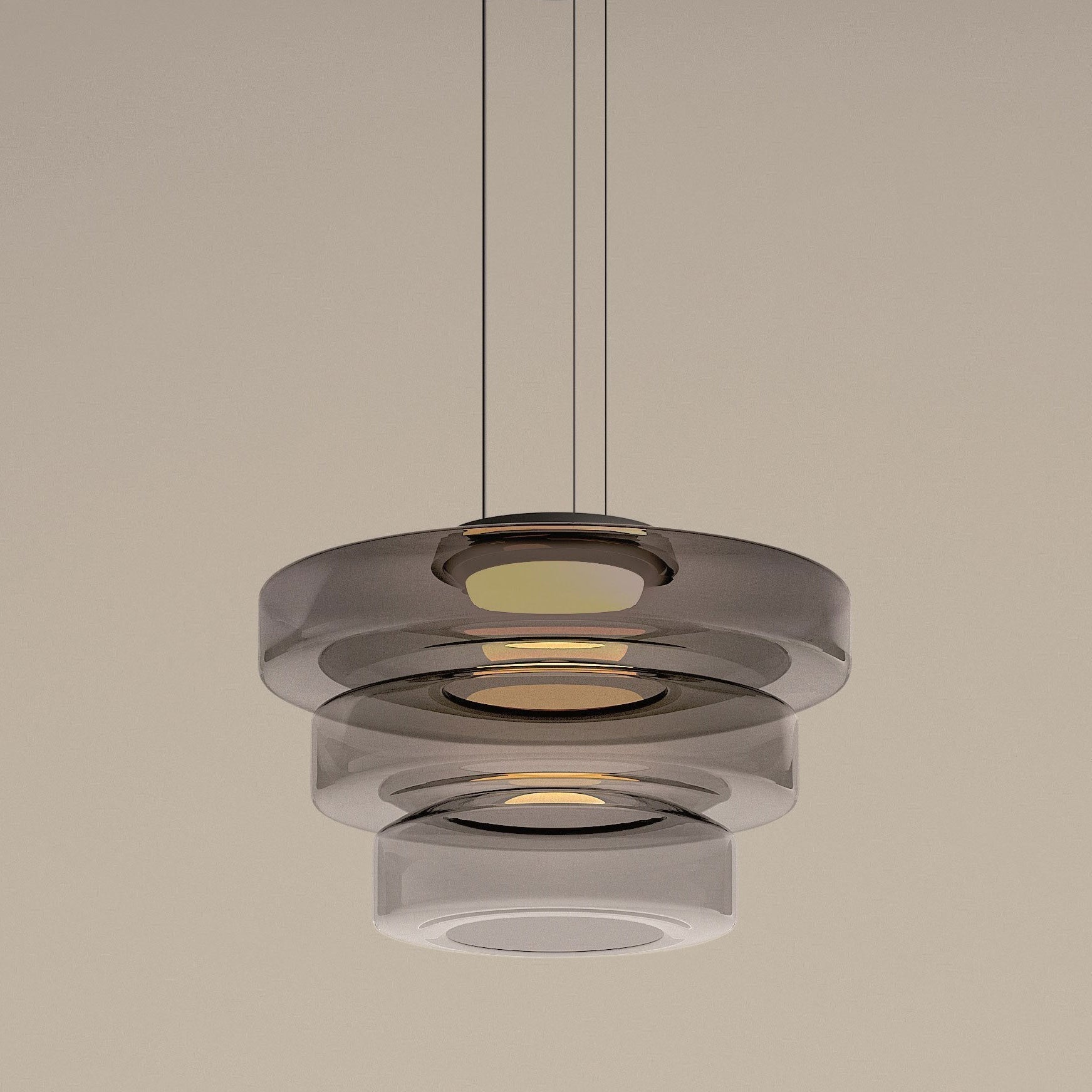 Luminara | Contemporary LED Glass Pendant Lamp