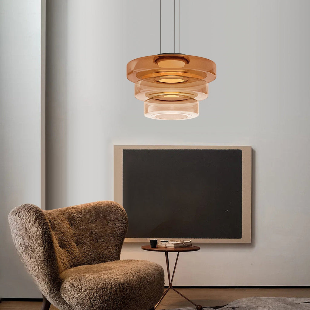 Luminara | Contemporary LED Glass Pendant Lamp