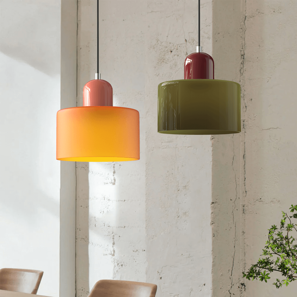 Bauhaus glass pendant light Modern 1