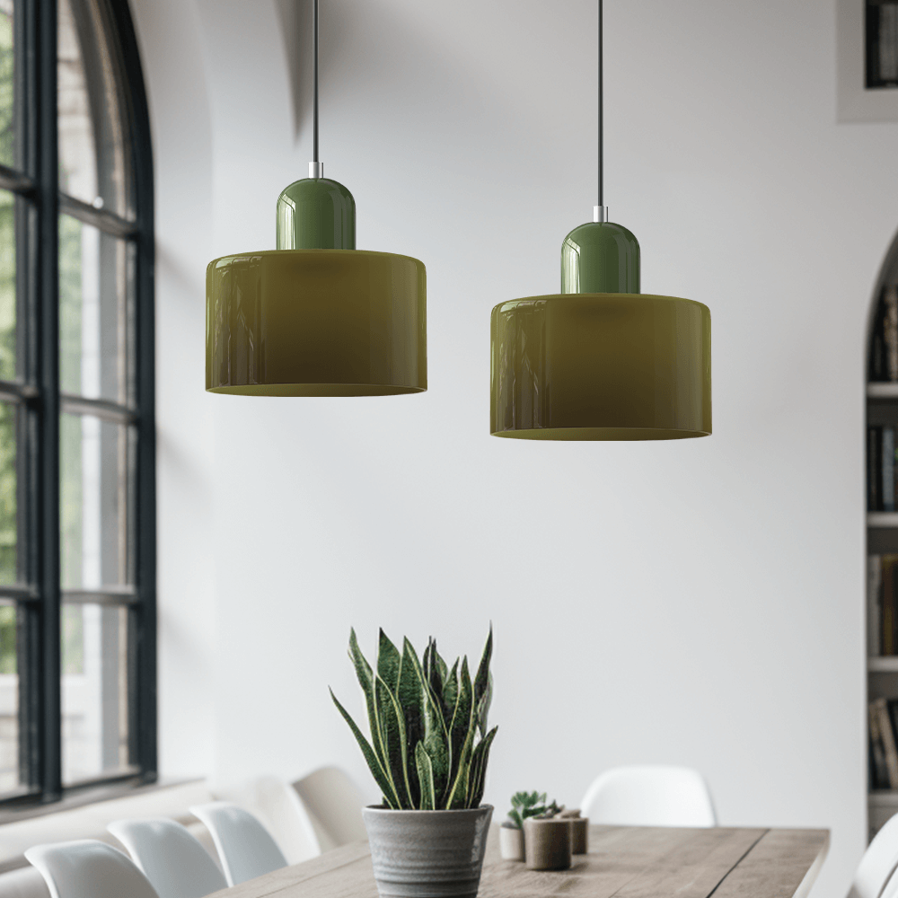 Bauhaus glass pendant light Modern 3