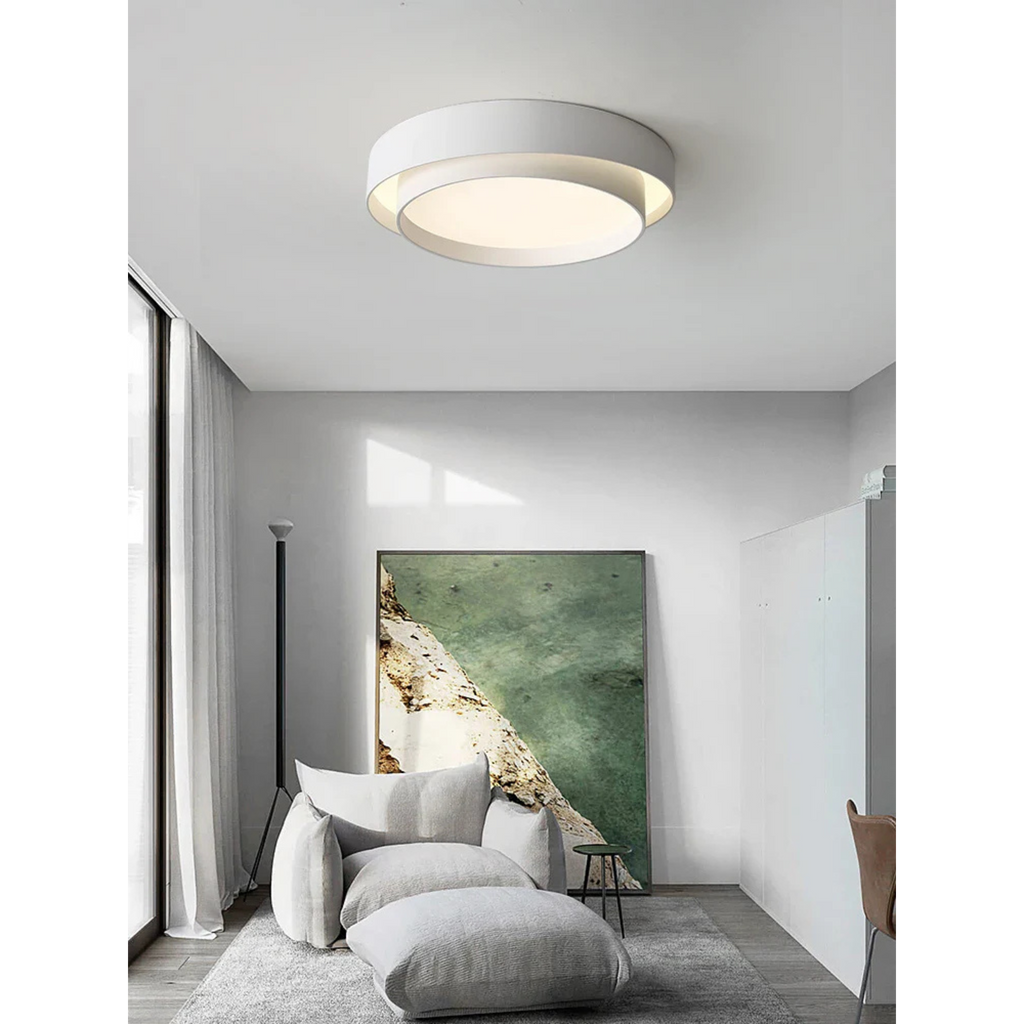 Arovia | LED Flush Mount Ceiling Light for Contemporary Interiors