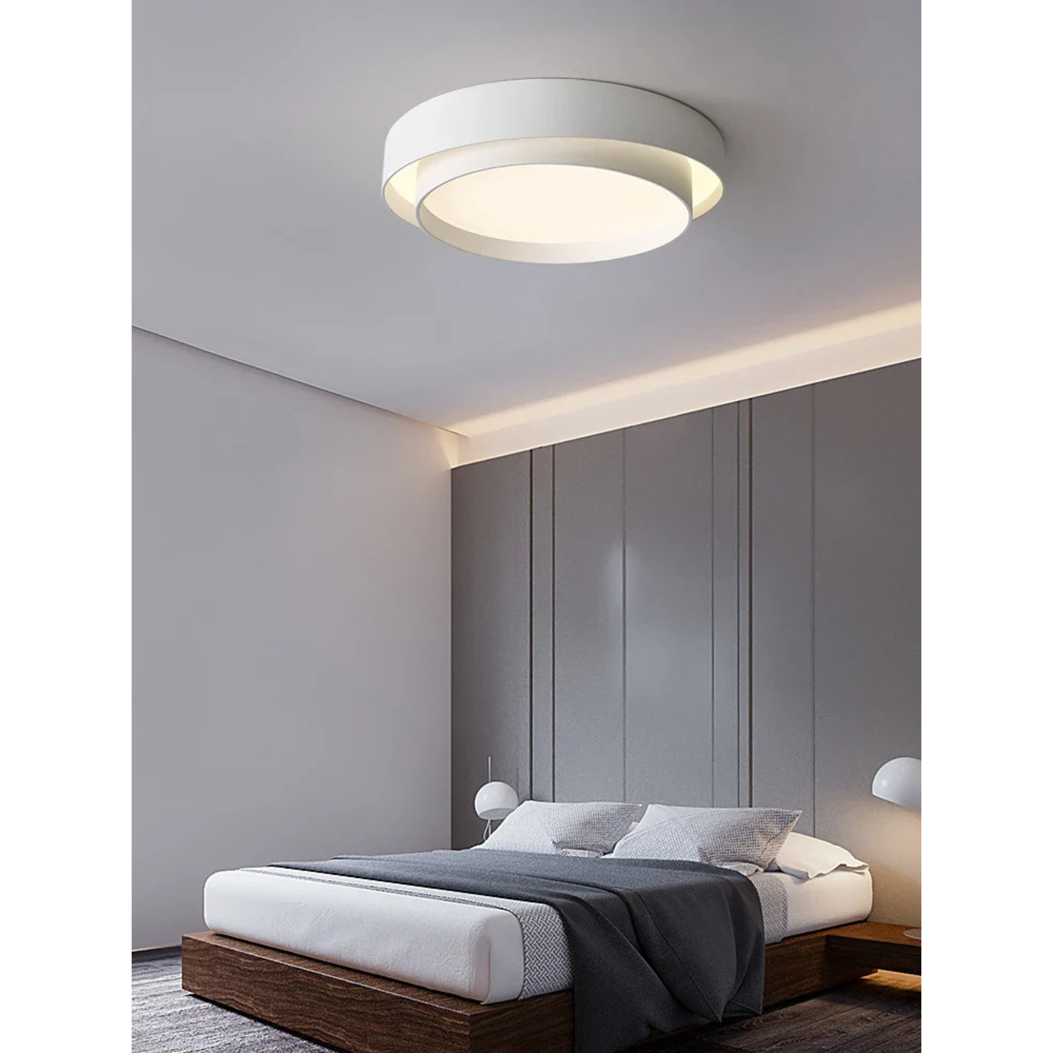 Arovia | LED Flush Mount Ceiling Light for Contemporary Interiors