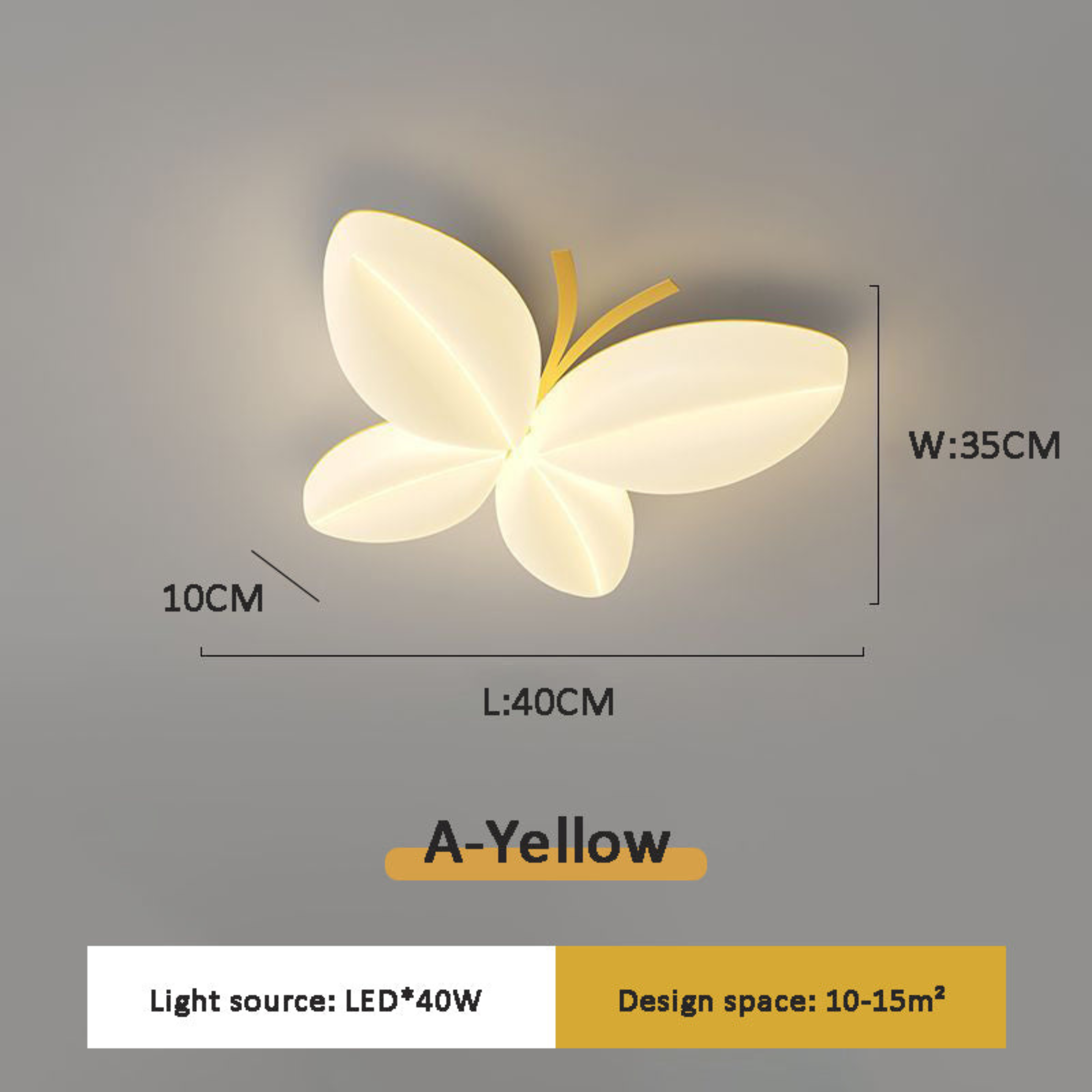 Lumera | Soft LED Ceiling Light for Kids Room or Play Area