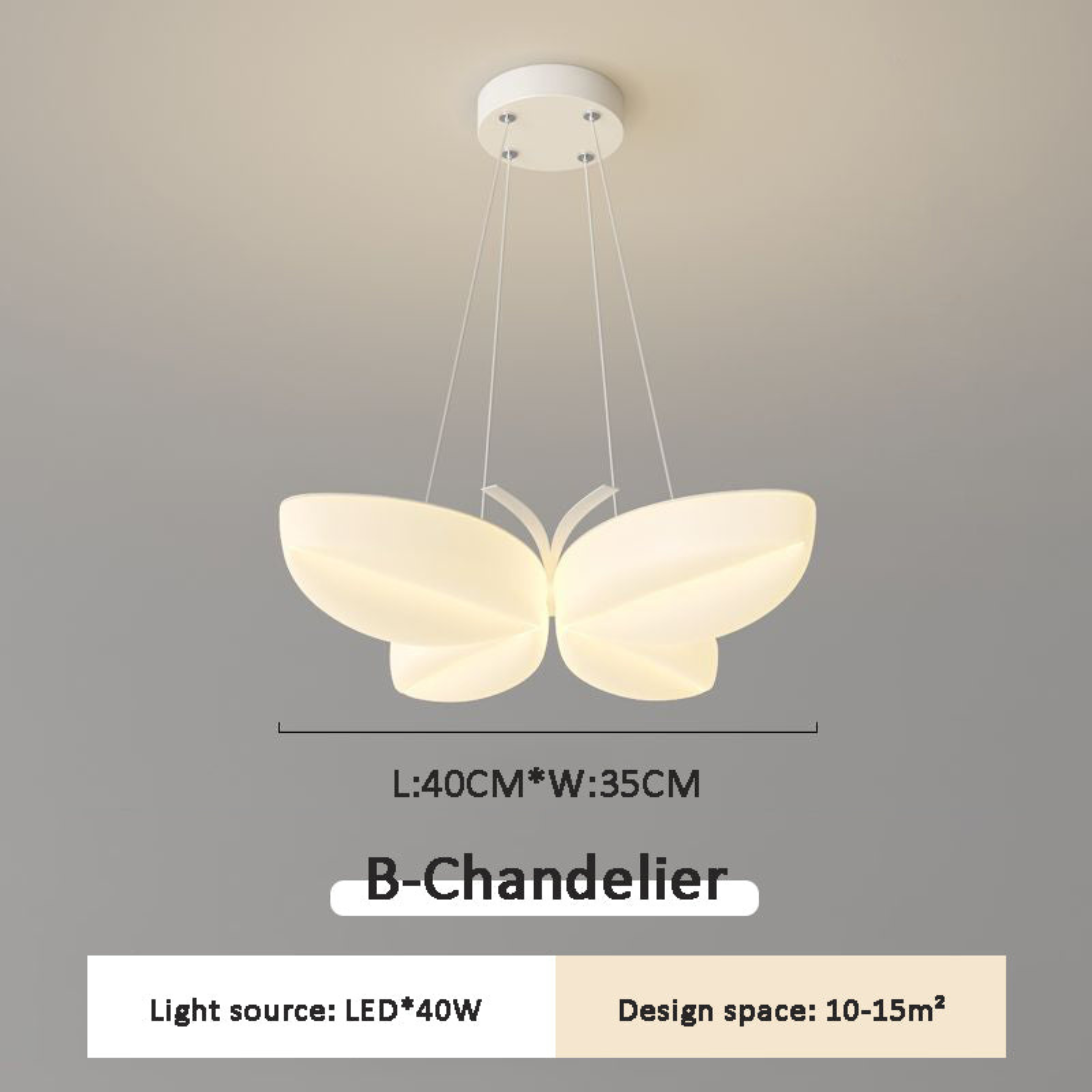 Lumera | Soft LED Ceiling Light for Kids Room or Play Area