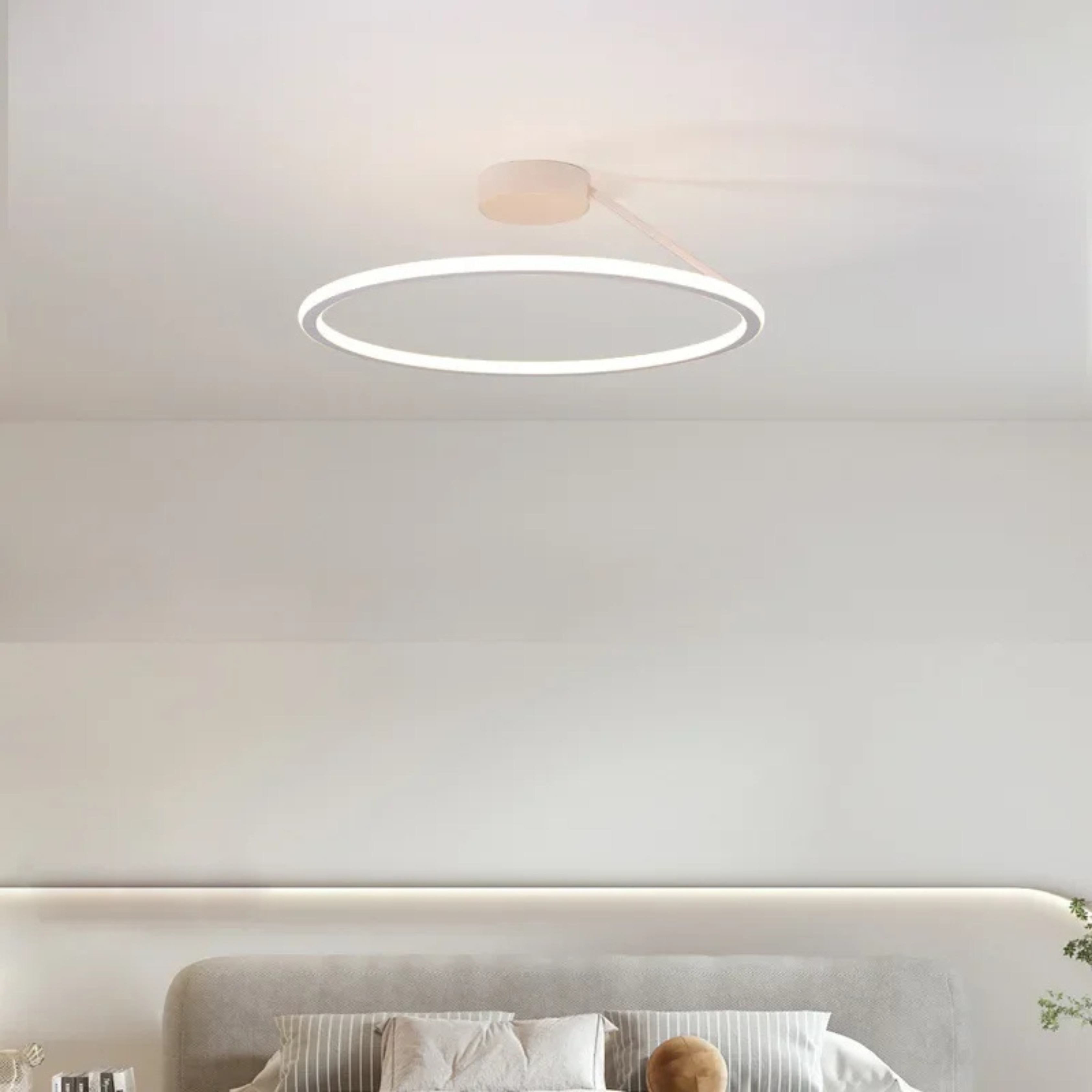 Novera | LED Flush-Mount Ceiling Light With Remote Control