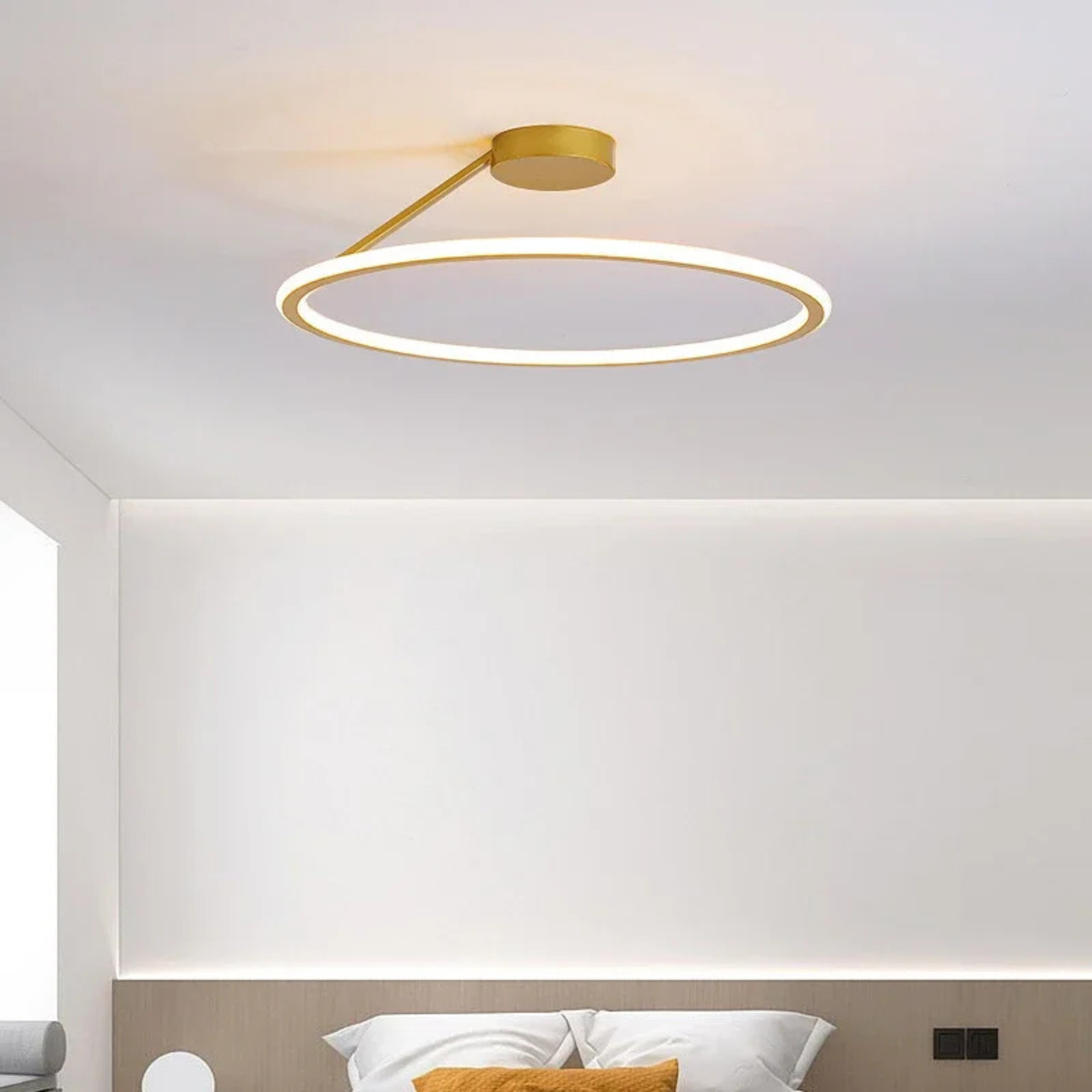 Novera | LED Flush-Mount Ceiling Light With Remote Control