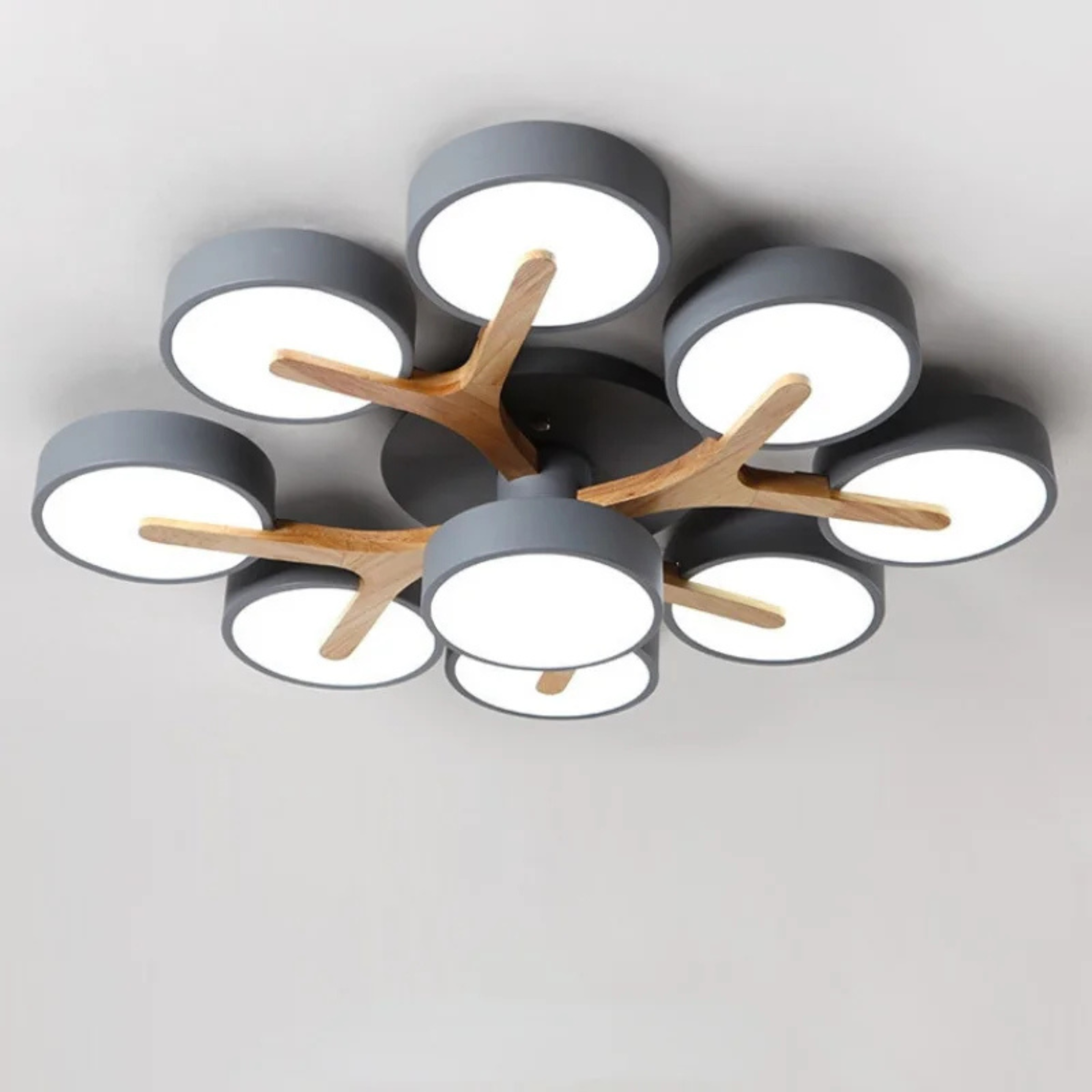 KidGlow Round LED Pendant | Colourful Ceiling Light for Kids Room or Kitchen