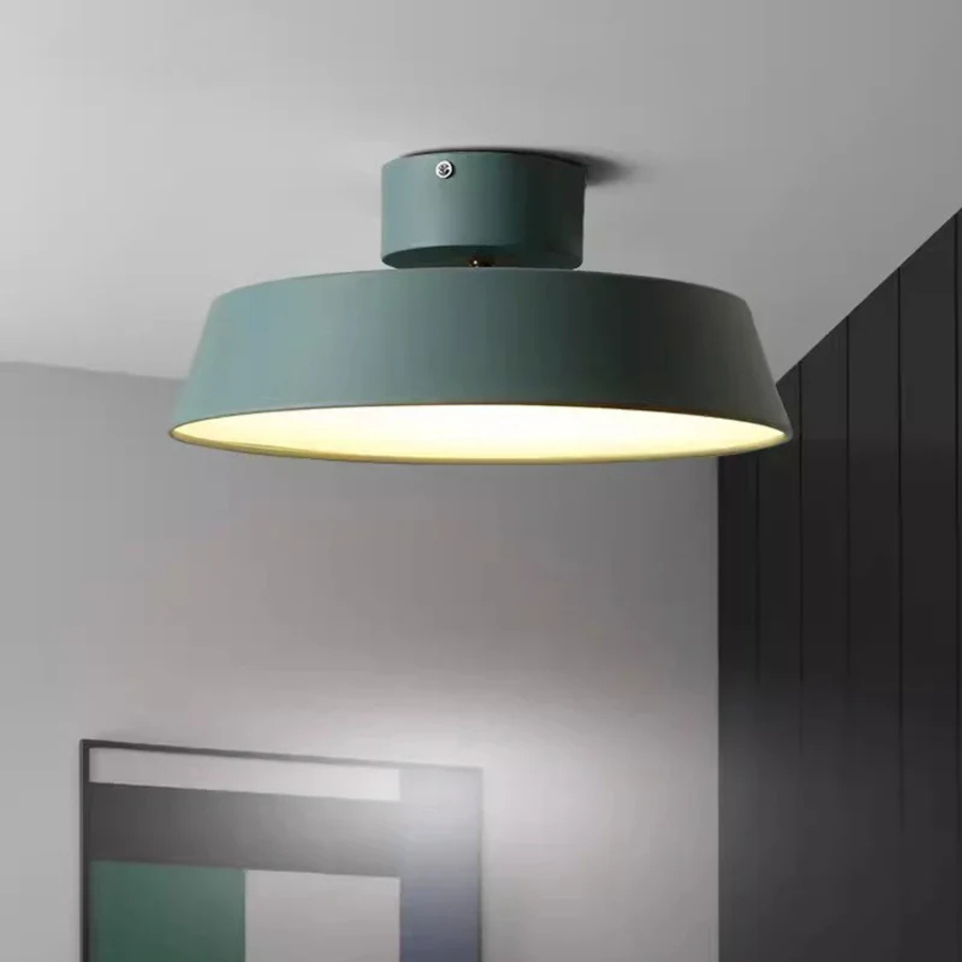Lumera Ceiling Light | Rotating LED Fixture for Adjustable Indoor Lighting