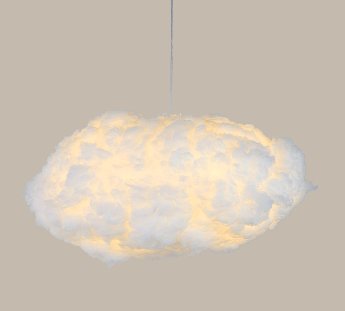 LumaCloud Bedroom Ceiling Light With Soft Warm Ambient Glow