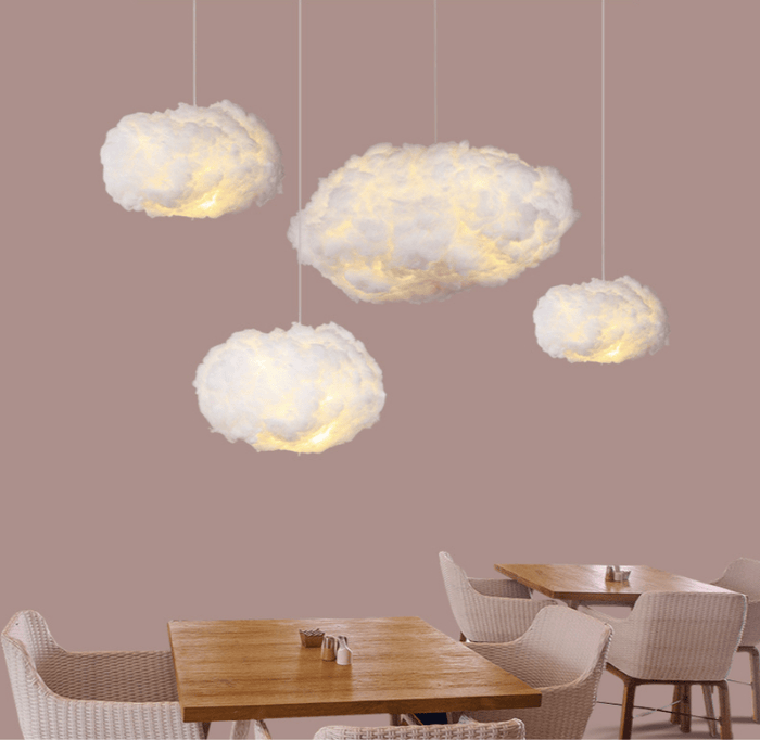 LumaCloud Bedroom Ceiling Light With Soft Warm Ambient Glow