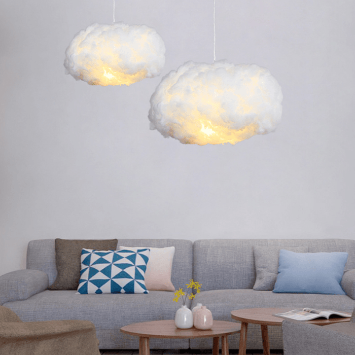 LumaCloud Bedroom Ceiling Light With Soft Warm Ambient Glow