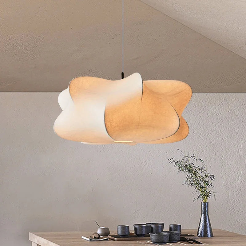 Sculptural Cloud Pendant Light for Living Room | Soft Ambient Glow