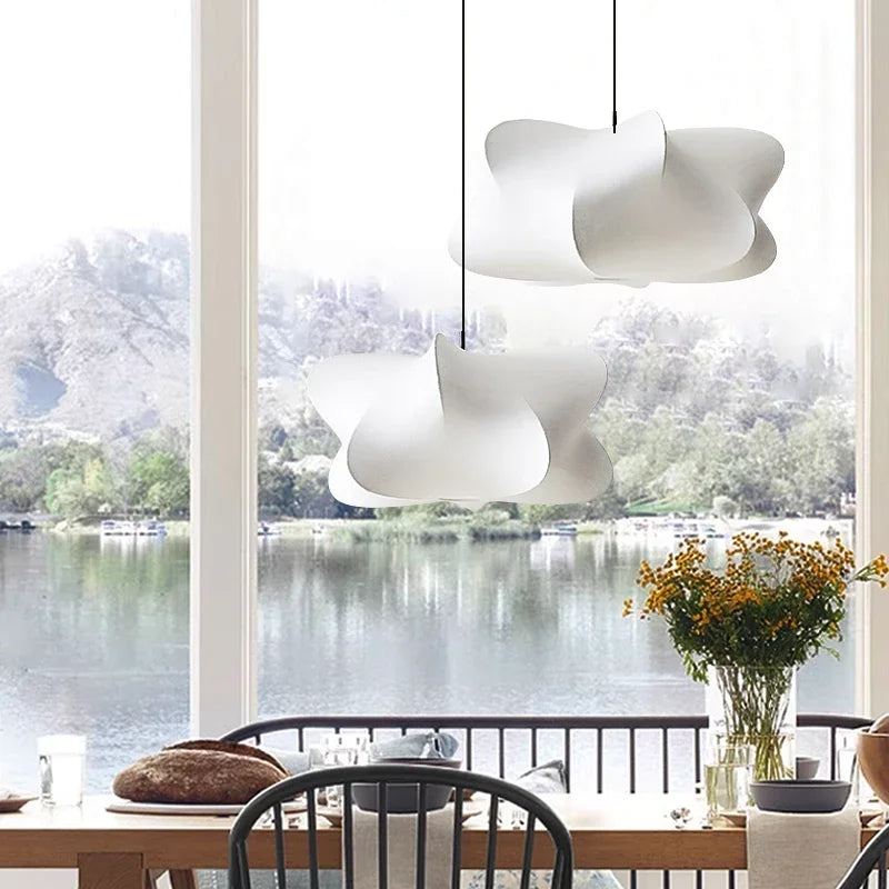Sculptural Cloud Pendant Light for Living Room | Soft Ambient Glow