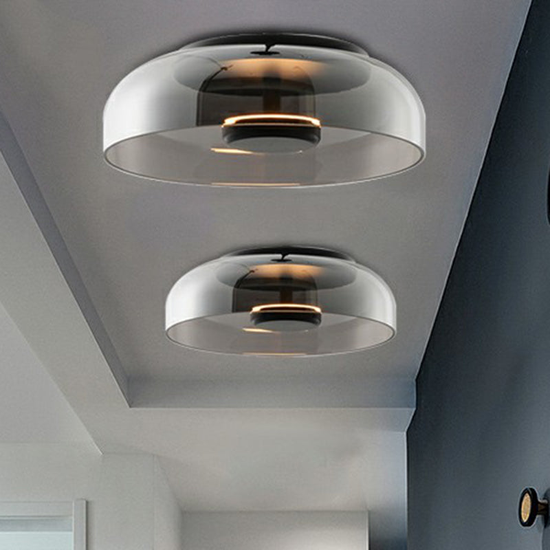 LumaVell | Elegant Glass LED Ceiling Light