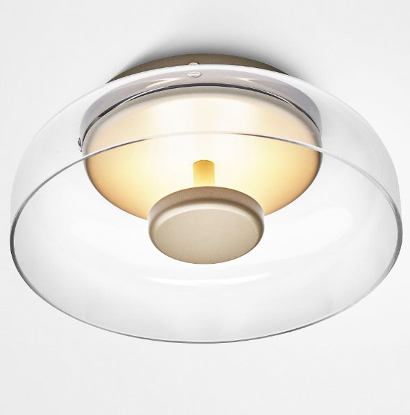 LumaVell | Elegant Glass LED Ceiling Light