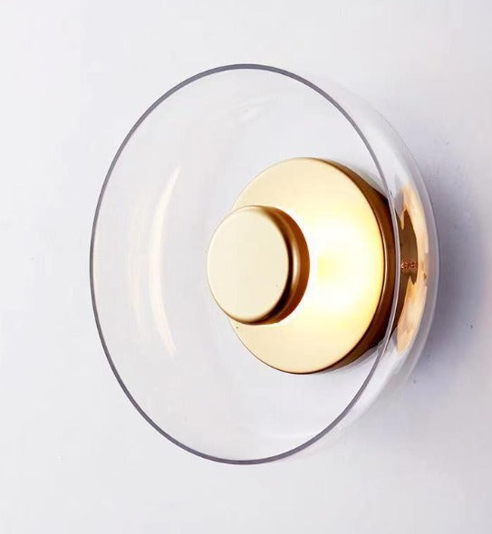 LumaVell | Elegant Glass LED Ceiling Light