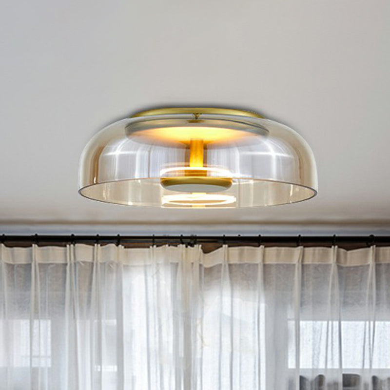 LumaVell | Elegant Glass LED Ceiling Light