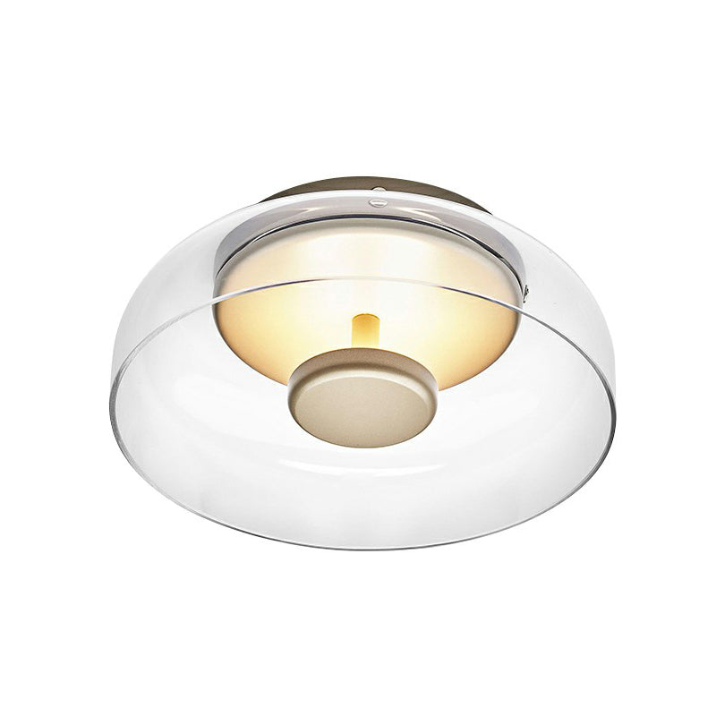 LumaVell | Elegant Glass LED Ceiling Light