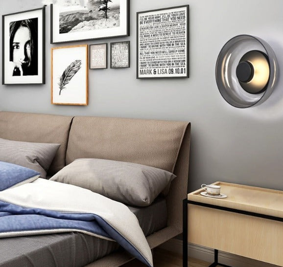 LumaVell | Elegant Glass LED Ceiling Light