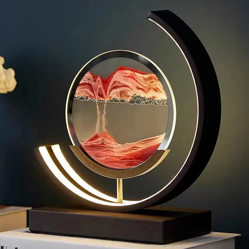 Lumiara | LED Quicksand Table Lamp - Mesmerizing Light and Motion