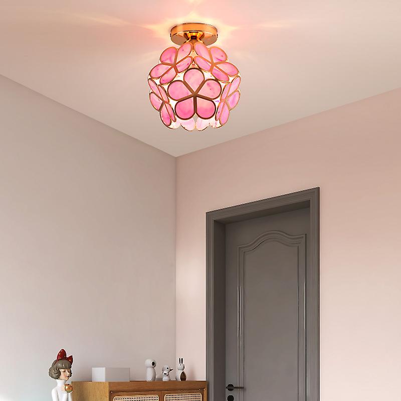 Marielle | Floral Glass Ceiling Light With Artistic Elegance