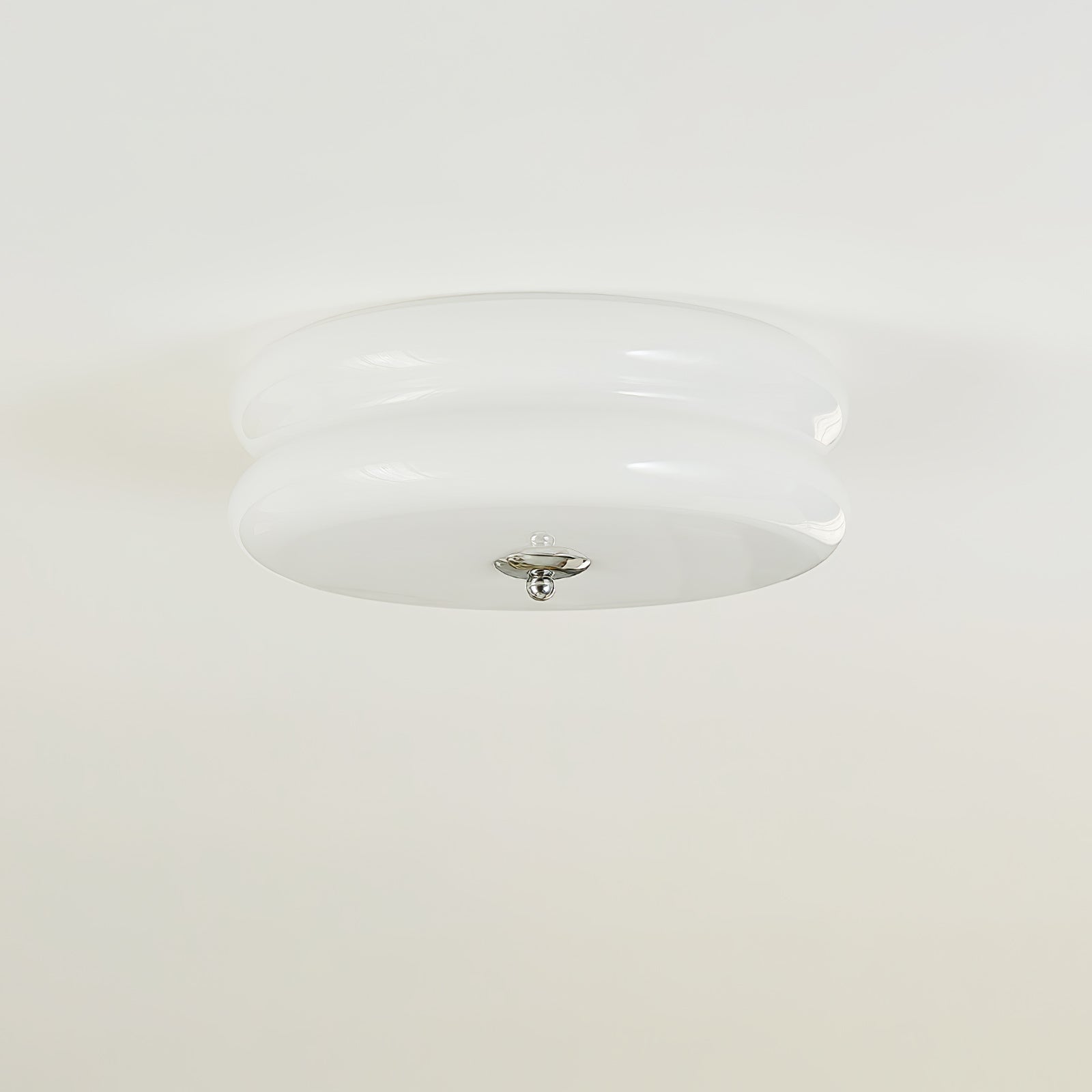Flush-Mount Ceiling Light in Vintage Finish | Timeless Ambient Glow for Any Room