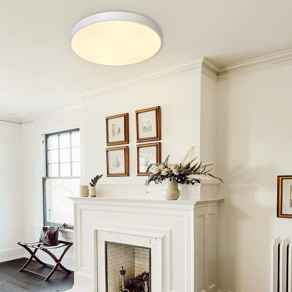 Lunara Flush Mount LED Ceiling Light for Modern Homes