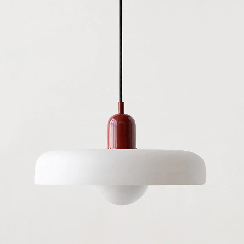 NordLys | Glass Ceiling Pendant Light in Scandinavian Style, Adjustable Suspension