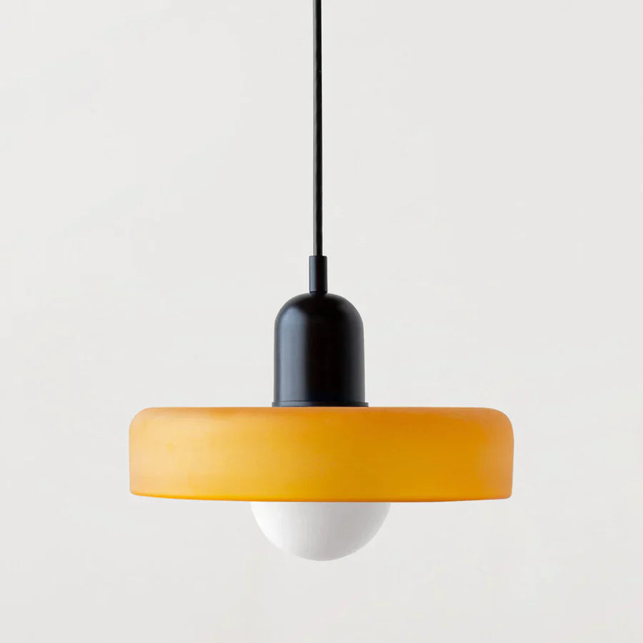 NordLys | Glass Ceiling Pendant Light in Scandinavian Style, Adjustable Suspension
