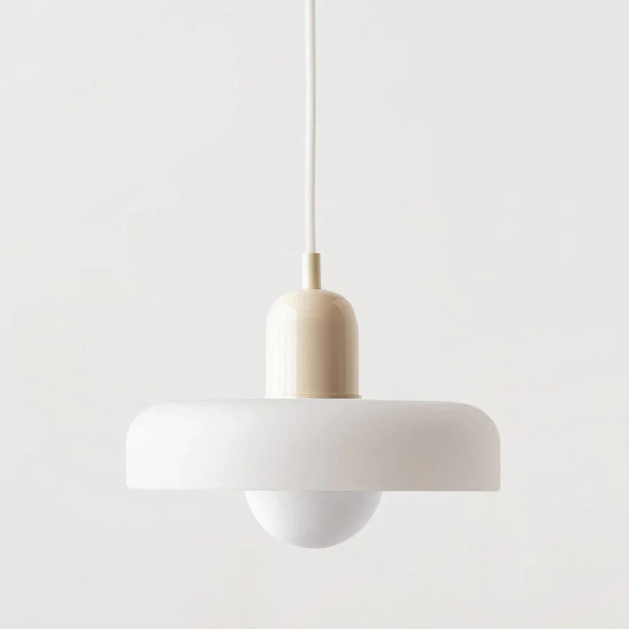 NordLys | Glass Ceiling Pendant Light in Scandinavian Style, Adjustable Suspension
