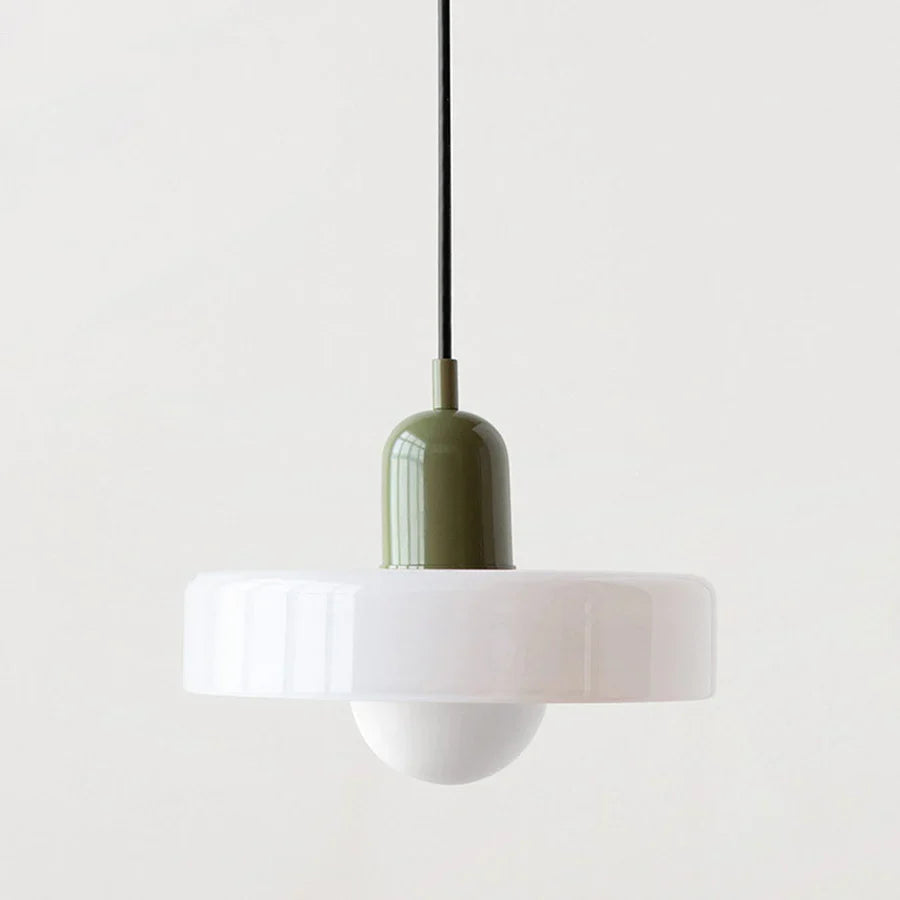 NordLys | Glass Ceiling Pendant Light in Scandinavian Style, Adjustable Suspension