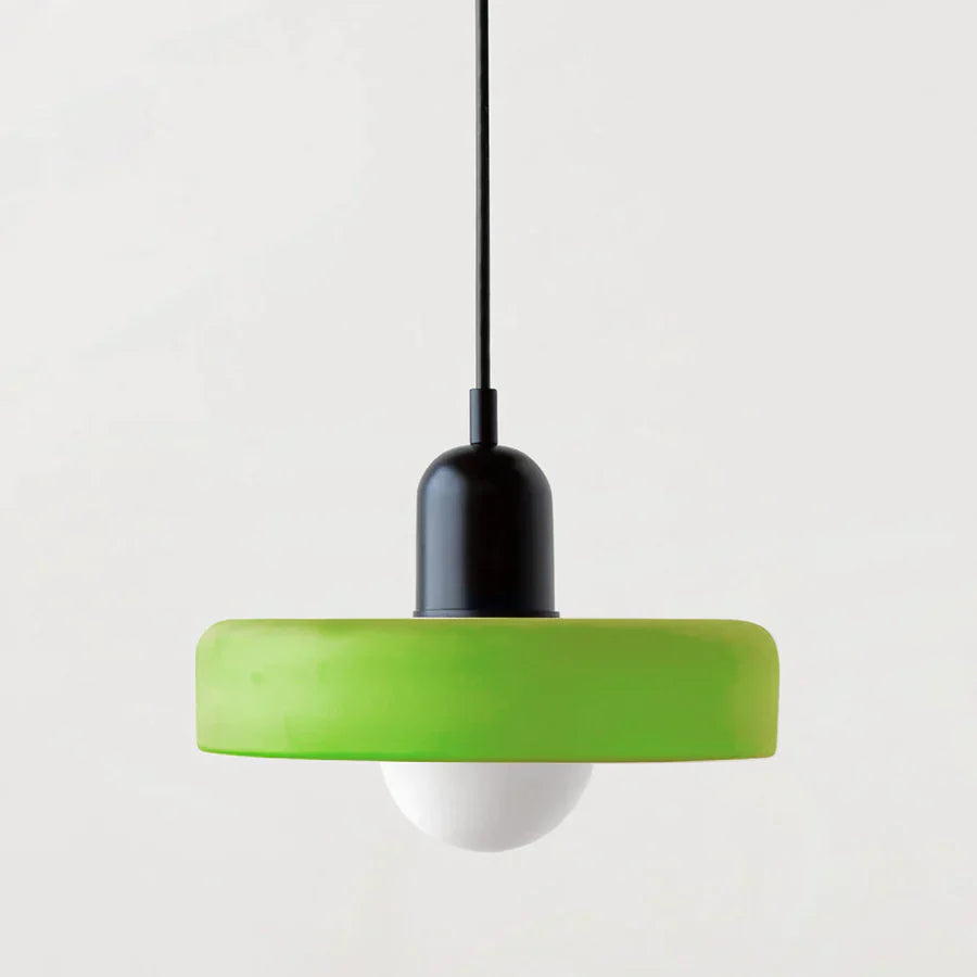 NordLys | Glass Ceiling Pendant Light in Scandinavian Style, Adjustable Suspension