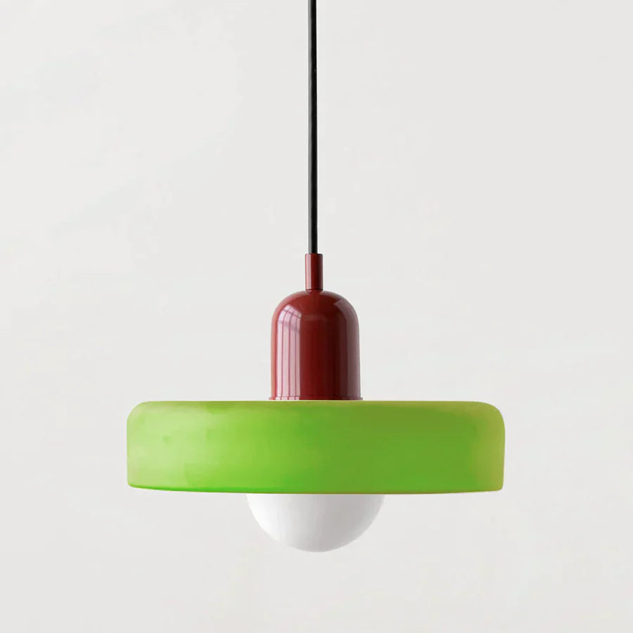 NordLys | Glass Ceiling Pendant Light in Scandinavian Style, Adjustable Suspension
