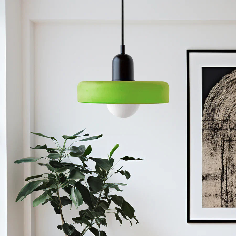 NordLys | Glass Ceiling Pendant Light in Scandinavian Style, Adjustable Suspension