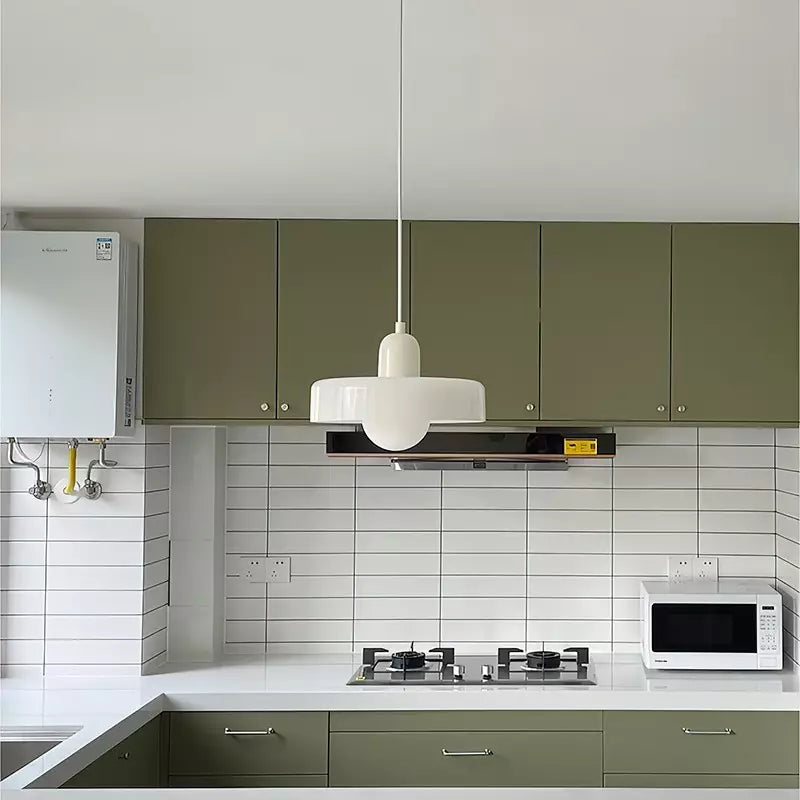 NordLys | Glass Ceiling Pendant Light in Scandinavian Style, Adjustable Suspension