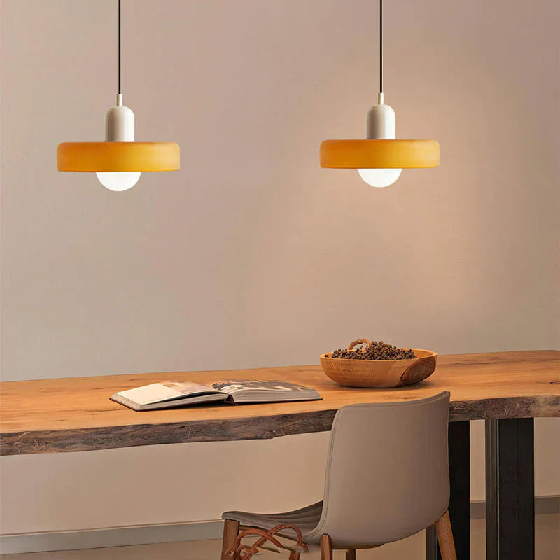 NordLys | Glass Ceiling Pendant Light in Scandinavian Style, Adjustable Suspension