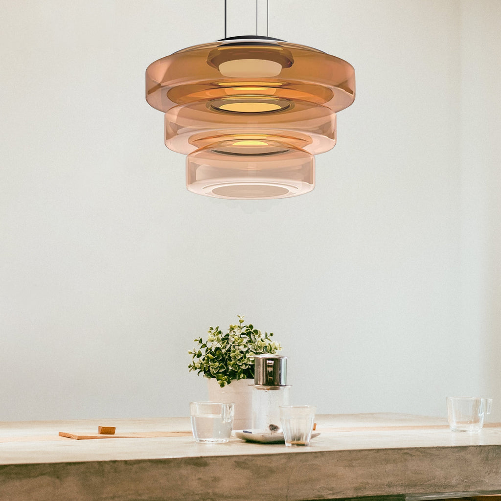 Luminara | Modern Artistic Glass Pendant for Dining Room and Kitchen