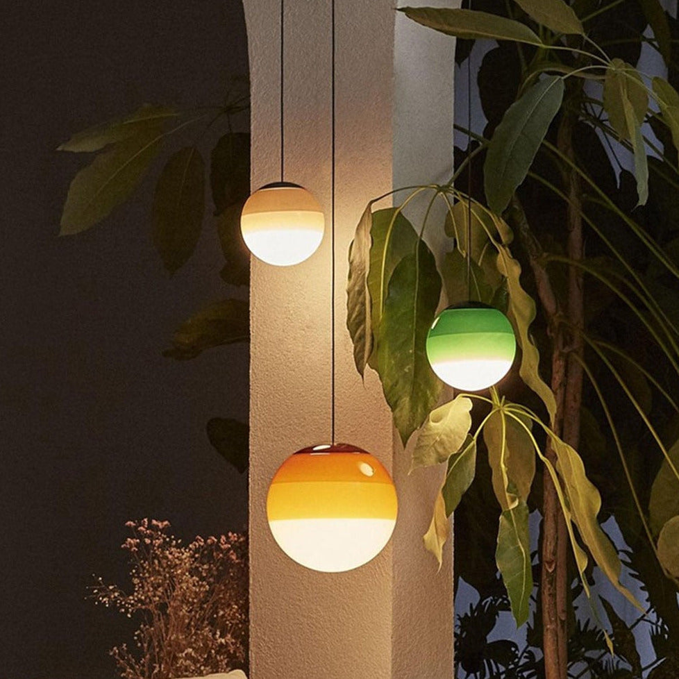 Rielle | Ombre Glass Pendant Light For Modern Elegance In Any Room