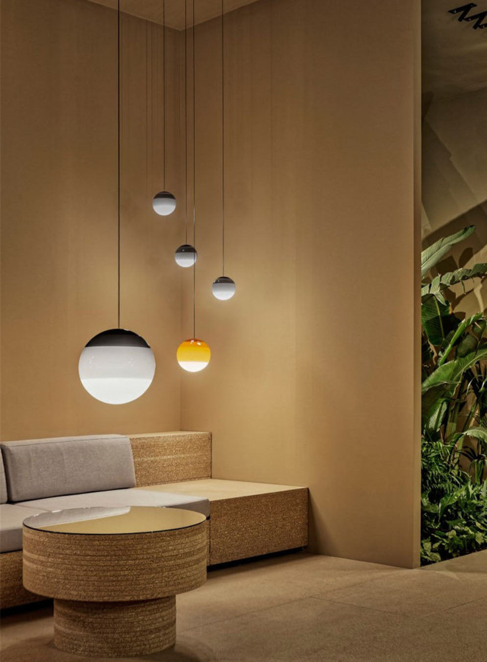 Rielle | Ombre Glass Pendant Light For Modern Elegance In Any Room