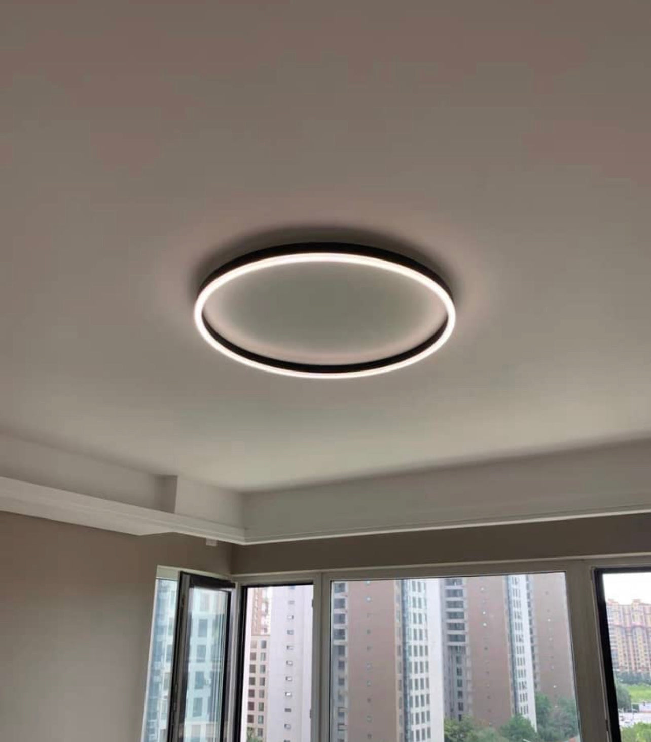 LumaSky | Modern Round LED Ceiling Fixture for Bedroom