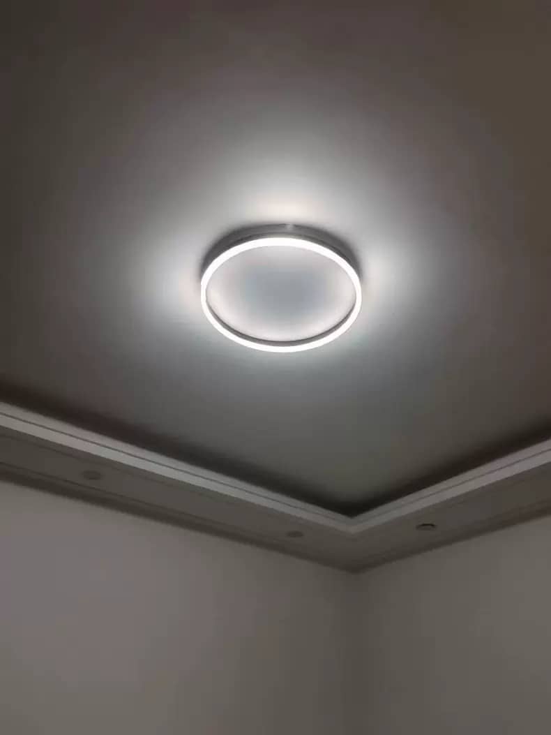 LumaSky | Modern Round LED Ceiling Fixture for Bedroom