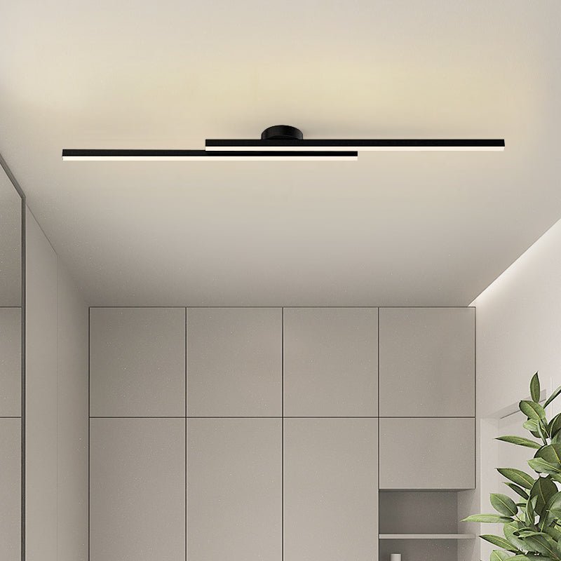 AuroraGlow | Flush-Mount LED Ceiling Light With Adjustable Color Temperature for Living Rooms and Hallways