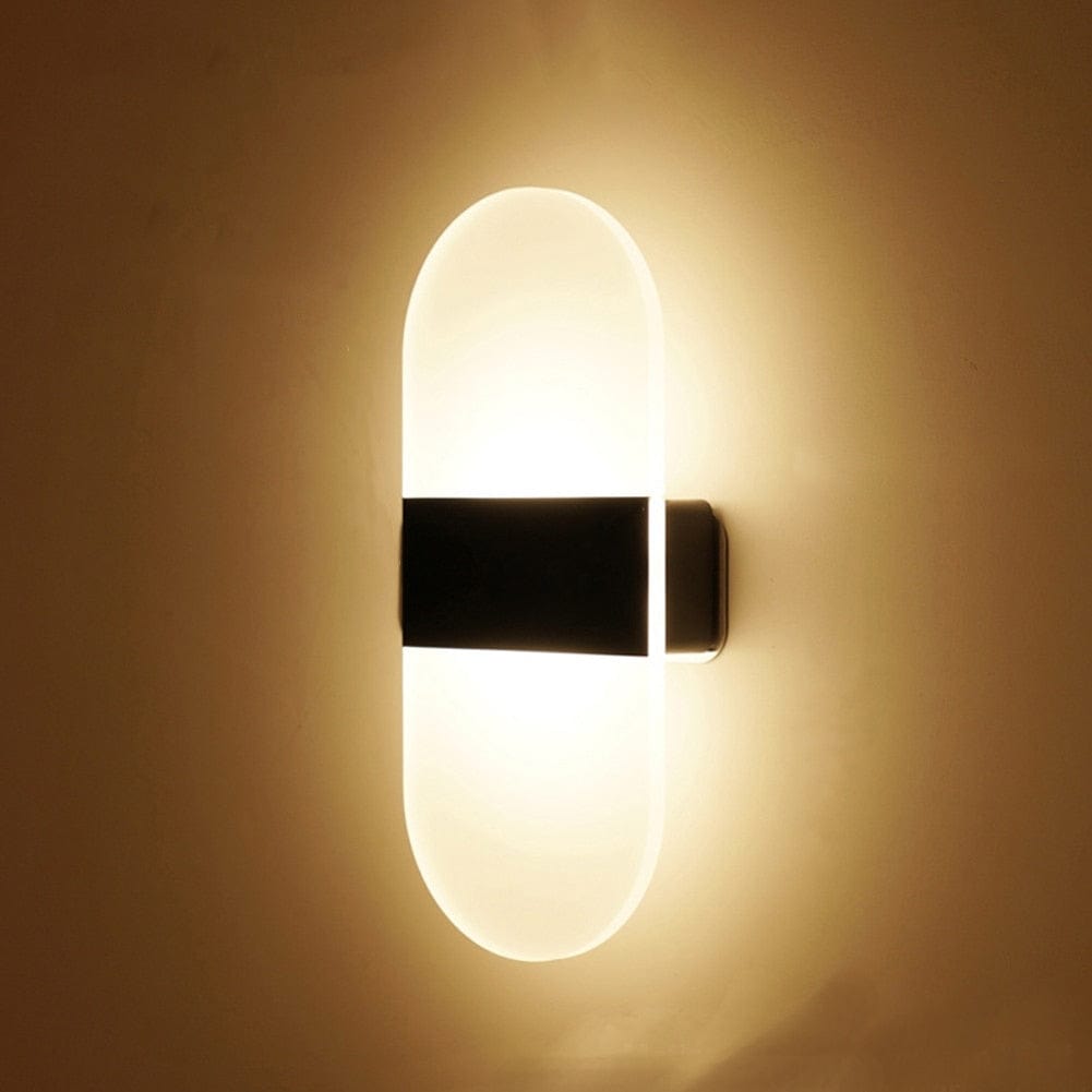 LumaGlow LED Motion Wall Light, Touch and Sensor Activated