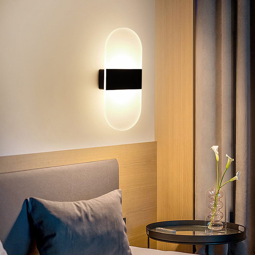 LumaGlow LED Motion Wall Light, Touch and Sensor Activated