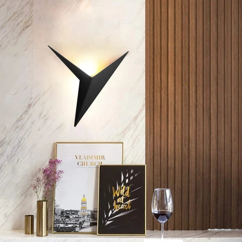 Varen | Triangular LED Wall Sconce for Living Room or Hallway