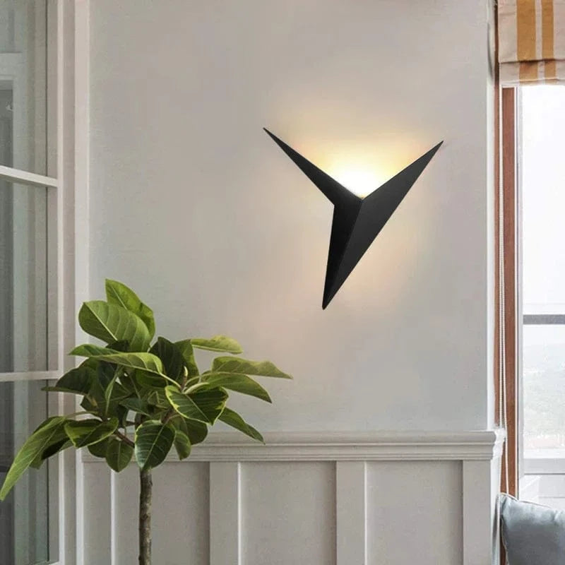 Varen | Triangular LED Wall Sconce for Living Room or Hallway