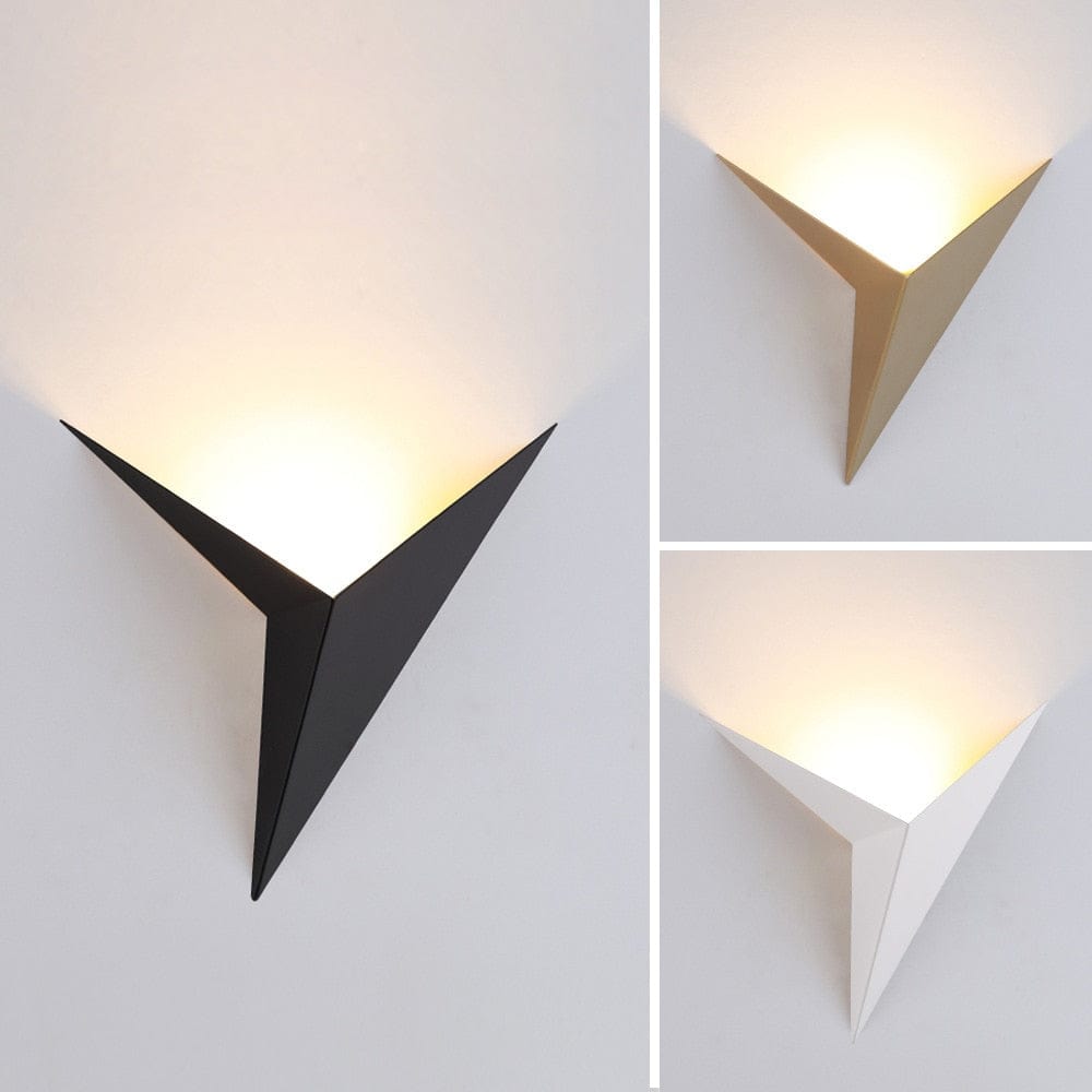 Varen | Triangular LED Wall Sconce for Living Room or Hallway